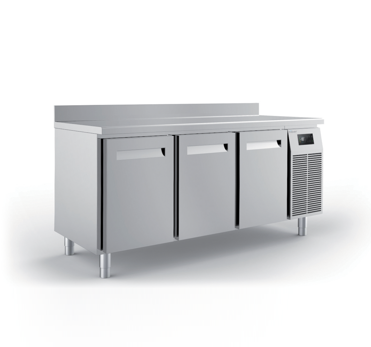 Aura hiber aura refrigerated table restaurant use
