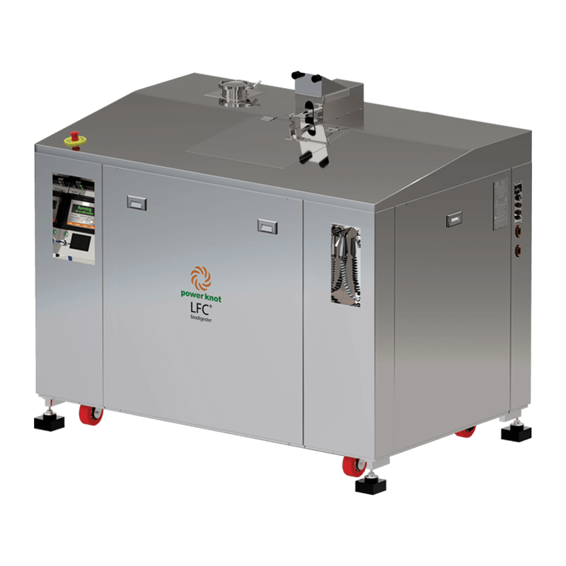 Predela 175–1500 kg biodpadkov na dan.